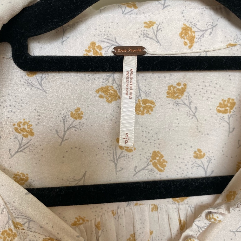 Free People blouse size S - Picture 4 of 8